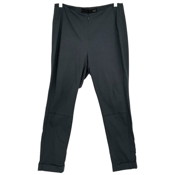 Porto San Francisco Pants - Porto San Francisco Cropped Cuffed Hem Pants Gray Size 2 Front Zipper